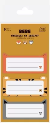 Naklejki na zeszyt BB Friend Boys