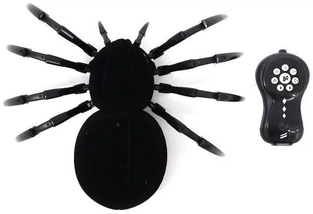 Robot pająk zdalnie sterowany czarny - tantis.pl