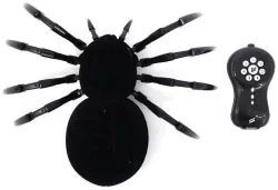 Robot pająk zdalnie sterowany czarny