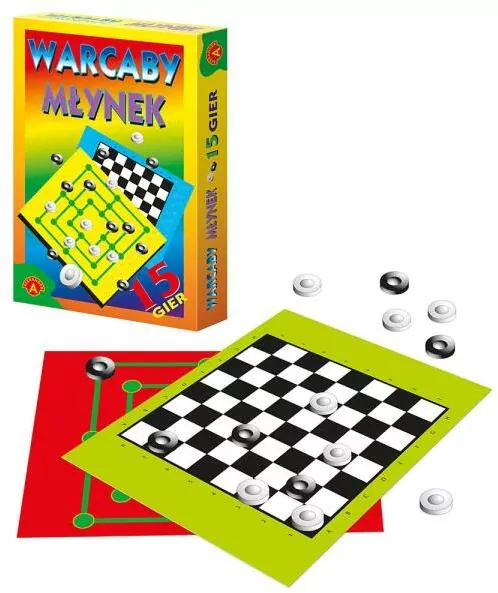 Warcaby. Młynek - tantis.pl