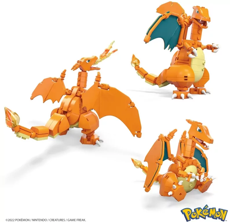 Mega Pokemon Charizard do zbudowania - tantis.pl