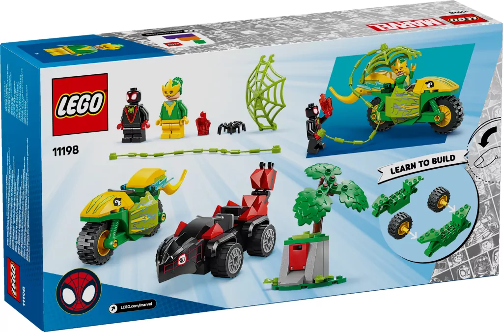 LEGO® Pościg Spina za Electro w dinopojeździe 11198 - tantis.pl