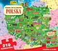 Książka i puzzle. Poznawaj, baw się, odkrywaj Polska, 210 elementów - tantis.pl