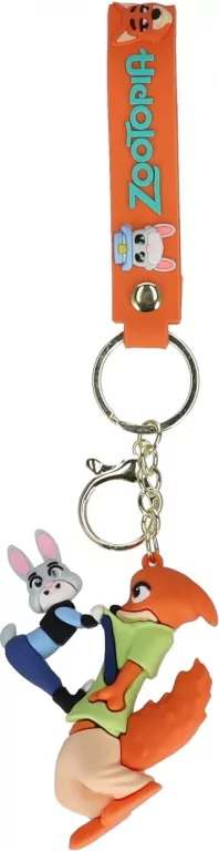 BRELOK GUM ZWIERZAKI ZOO 8CM Z OPASKA MIX4 - tantis.pl