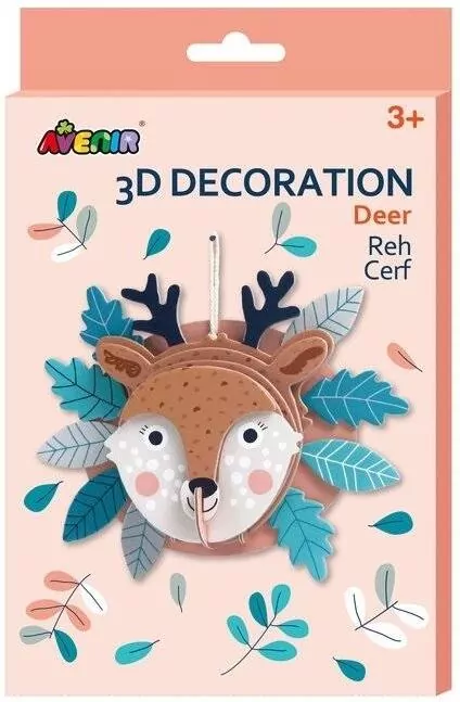 Dekoracje 3D - jeleń - tantis.pl