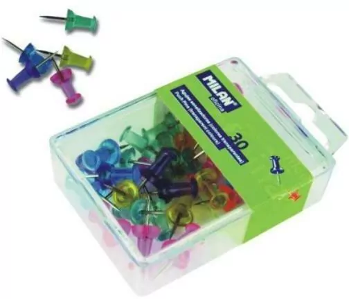 Kołki (pinezki do tablic korkowych) MILAN - tantis.pl