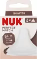 NUK. Perfect Match. Smoczki do butelki. 6 miesięcy - tantis.pl