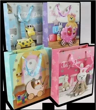 Torebka prezentowa 30x39x12cm. Mix - tantis.pl