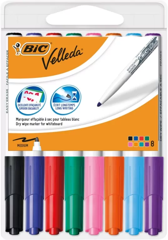 Marker Villeda suchościeralny mix BIC - tantis.pl