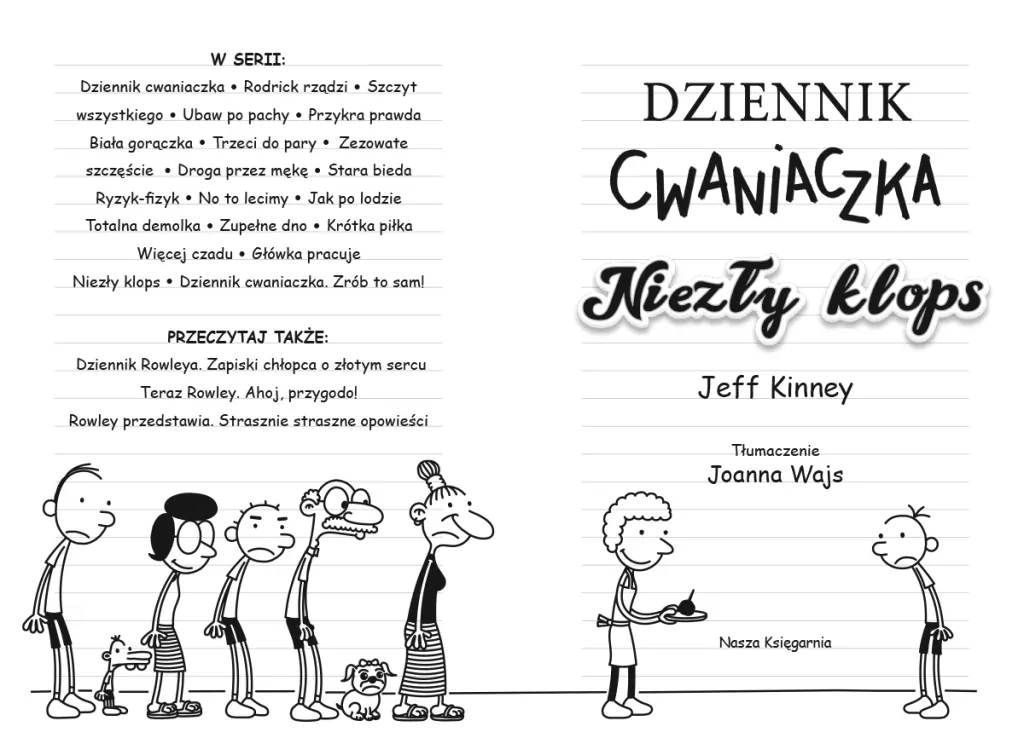 Niezły klops. Dziennik cwaniaczka. Tom 19 - tantis.pl