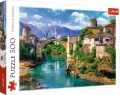 Puzzle 500. Stary most w Mostarze. 37333 - tantis.pl