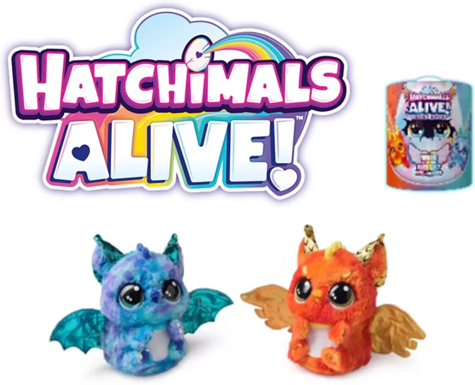Hatchimals Alive Magiczne Jajo - Smoki - tantis.pl
