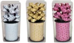 Rozetki + wstążki 5m MIX