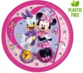 Talerzyki papierowe Minnie Junior 23cm - tantis.pl