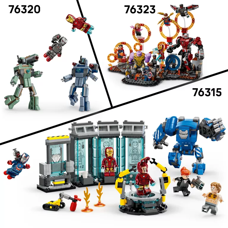 LEGO® Avengers: Koniec gry Thor kontra Chitauri 76322 - tantis.pl