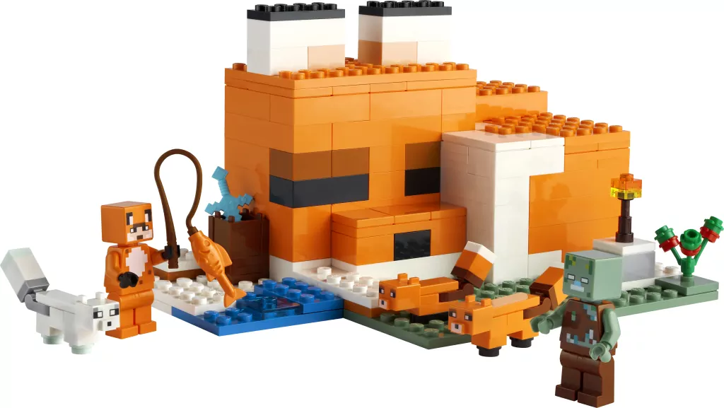 LEGO® Minecraft™. Siedlisko lisów. 21178 - tantis.pl