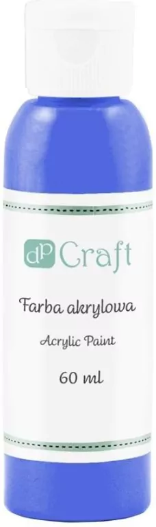 Farba akrylowa ciemnoniebieska 60ml - tantis.pl