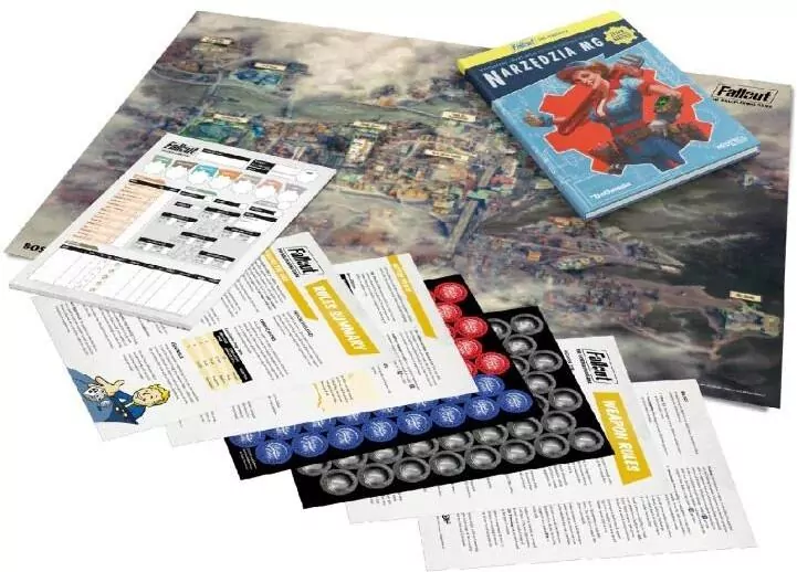 Fallout RPG Zestaw narzędzi mistrza gry - tantis.pl