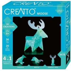 Zestaw kreatywny Świecący łoś i przyjaciele