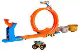 Hot Wheels City. Skok po trofeum + monster truck - tantis.pl