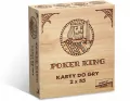 Karty do gry. Poker King 2x55 - tantis.pl