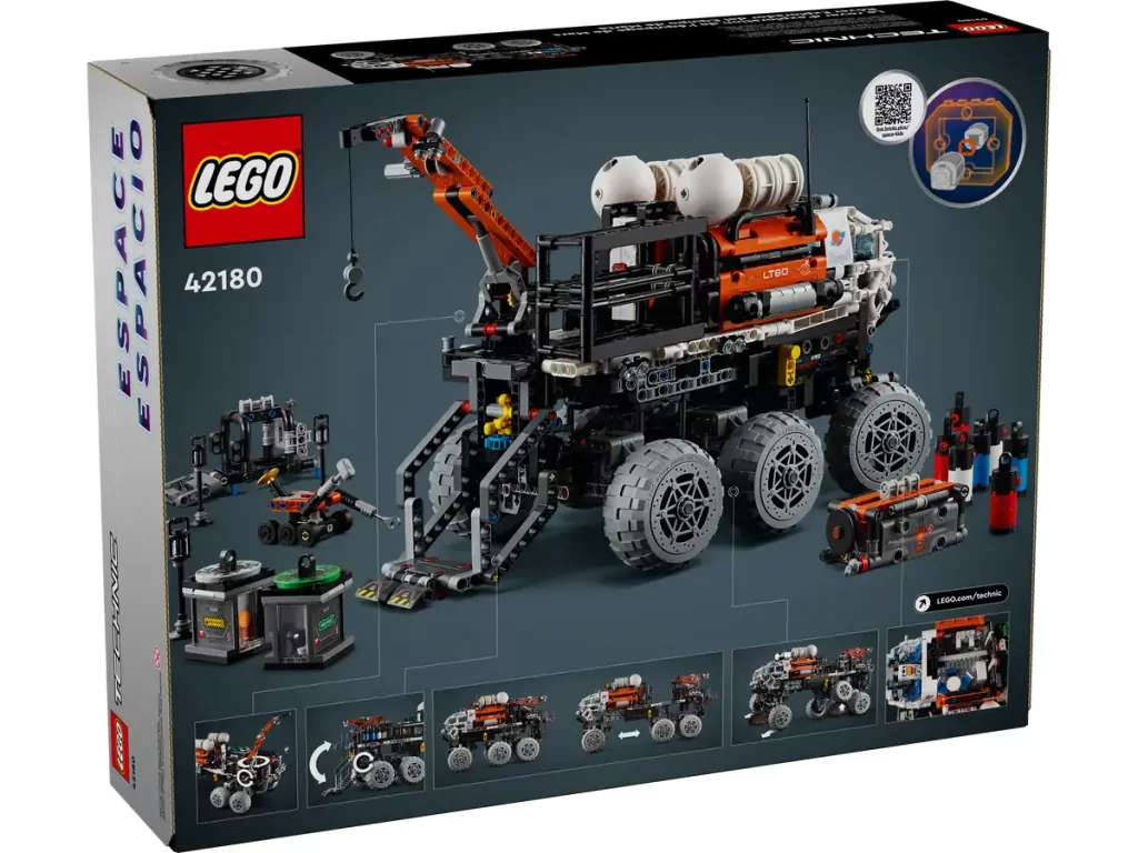 LEGO® Technic. Marsjański łazik eksploracyjny. 42180 - tantis.pl