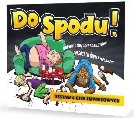 Do Spodu - zestaw 4 gra alkoholowa - tantis.pl