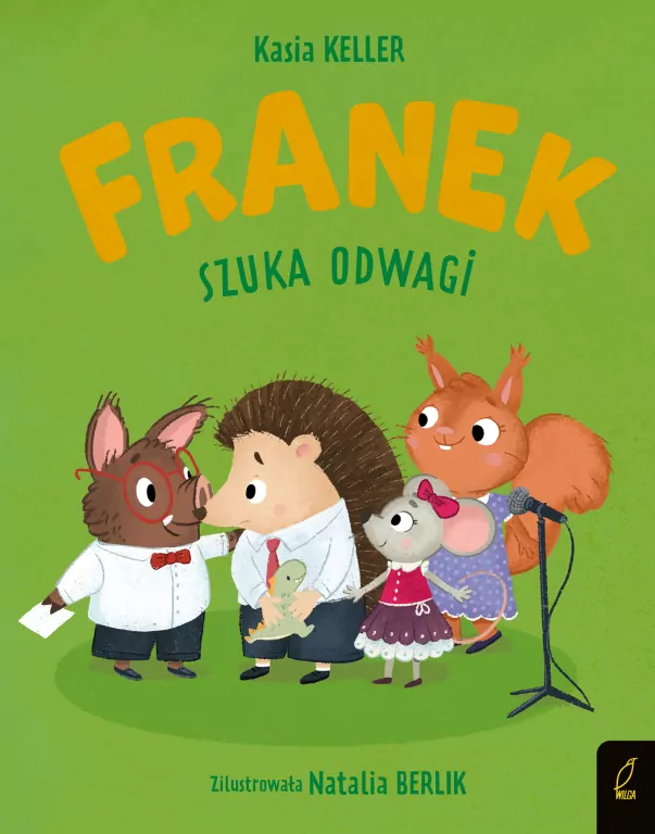 Franek szuka odwagi. Jeżyk Franek - tantis.pl