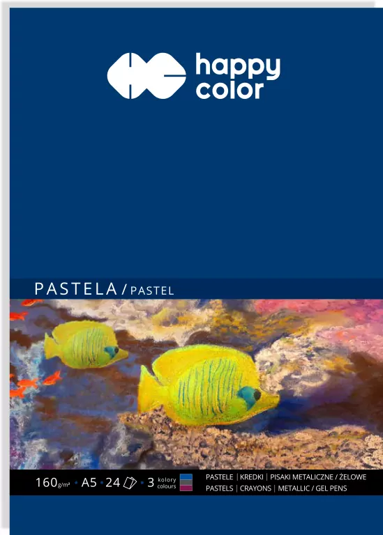Blok do pasteli A5/24K 3kol 160g - tantis.pl