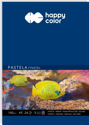 Blok do pasteli A5/24K 3kol 160g