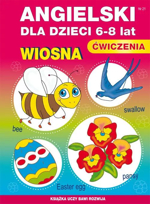 Angielski dla dzieci 6-8 lat. Wiosna - tantis.pl