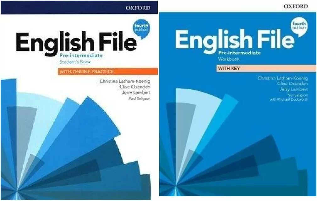 Pakiet: English File Pre-Intermediate. 4ed. Student's Book with Online Practice. Podręcznik / English File Pre-Intermediate. 4ed. Workbook with Key. Zeszyt ćwiczeń. - tantis.pl