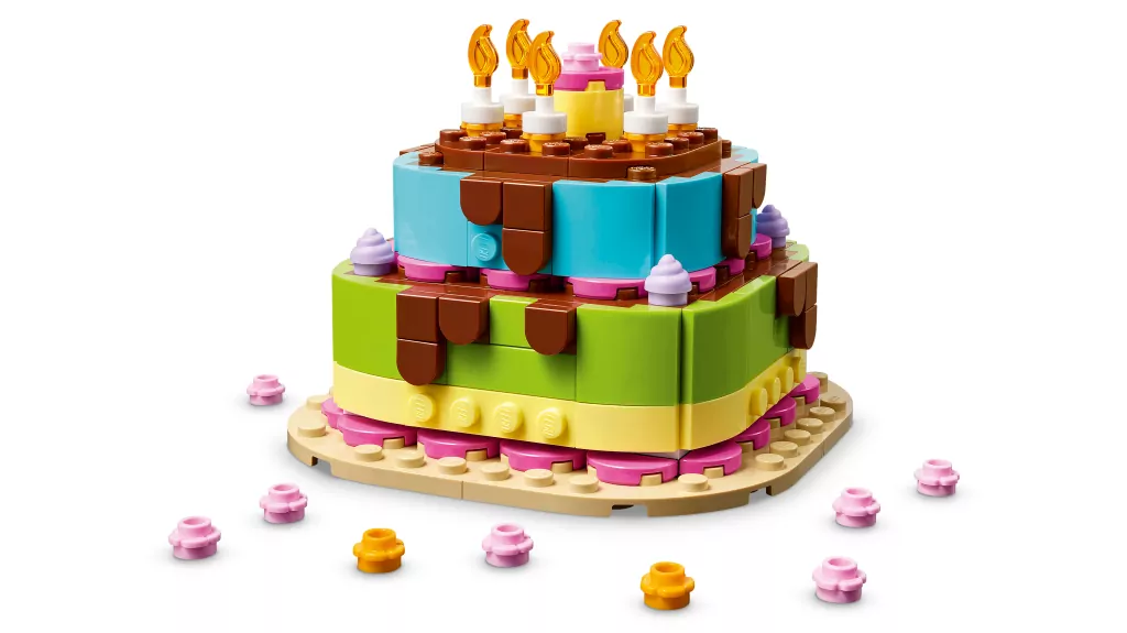 LEGO® Tort na przyjęcie urodzinowe 40815 - tantis.pl