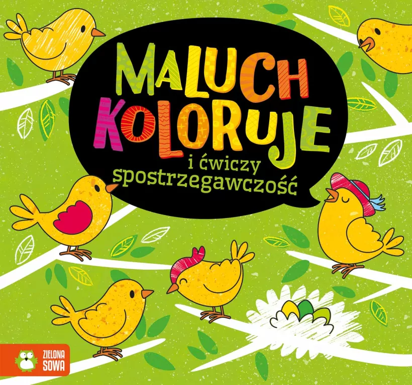 Maluch koloruje i ćwiczy spostrzegawczość - tantis.pl