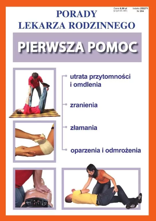 Porady Lekarza Rodzinnego. Pierwsza pomoc nr 204 - tantis.pl