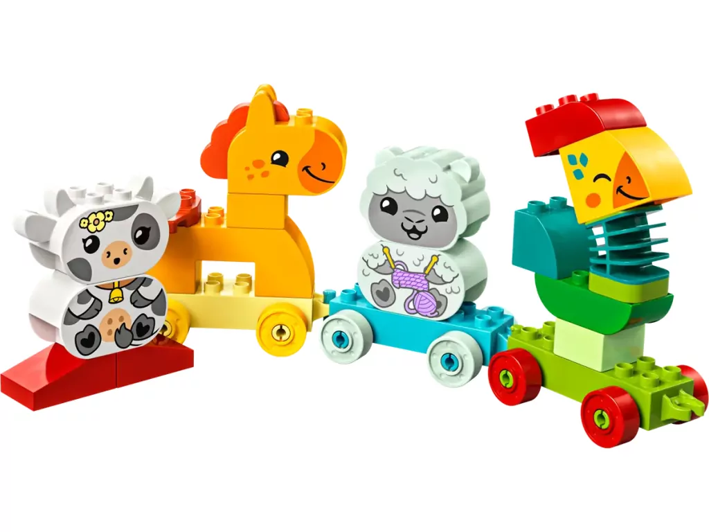 LEGO® DUPLO®. Mój pierwszy pociąg ze zwierzątkami 10412 - tantis.pl