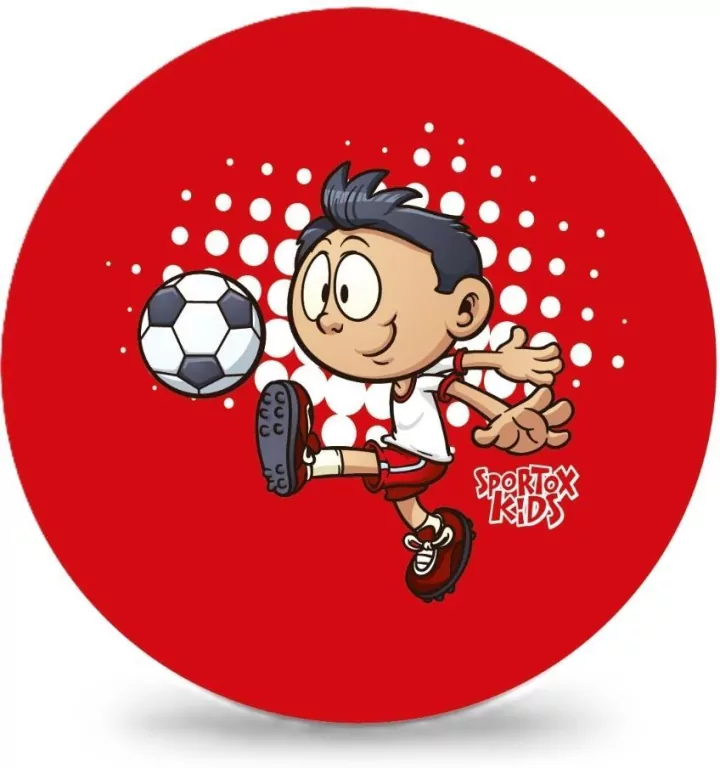 Piłka PVC Sportox Kids 230mm - Piłkarz - tantis.pl