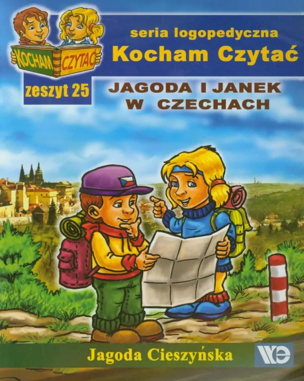 Jagoda i Janek w Czechach. Kocham Czytać. Seria logopedyczna. Zeszyt 25 - tantis.pl