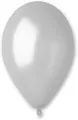 Balony Gemar metal srebrne 20cm 100szt - tantis.pl