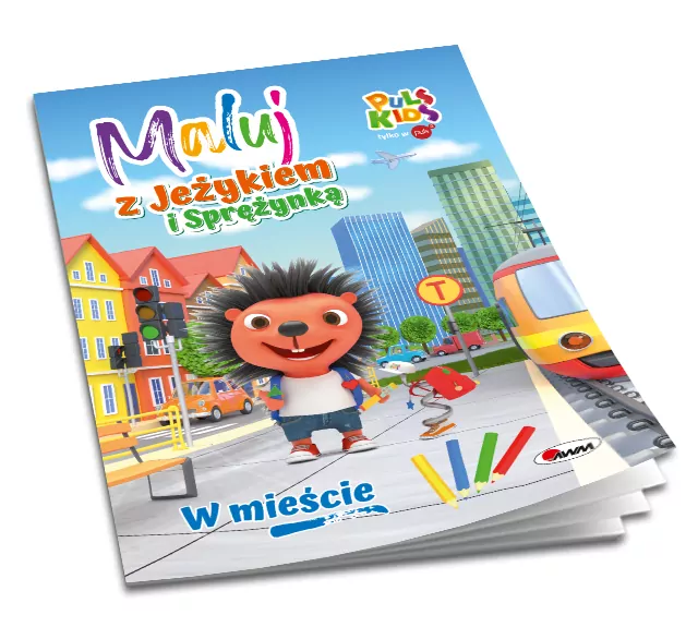 Maluj z Jeżykiem i Sprężynką W mieście - tantis.pl