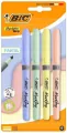 Zakreślacz Grip Pastel mix 4szt BIC - tantis.pl