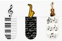 Moses. Zakładki magnetyczne. Muzyka, 3 sztuki - tantis.pl