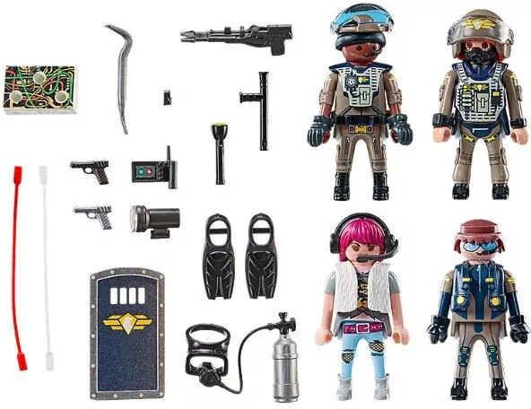 Zestaw figurek jednostki specjalnej. City Action 71146 - tantis.pl