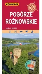Pogórze Rożnowskie. Mapa turystyczna