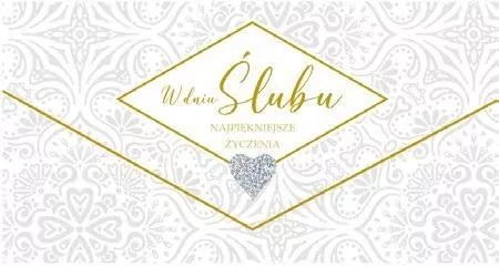 Karnet okolicznościowy. Ślub. Kukartka. Passion Cards - tantis.pl