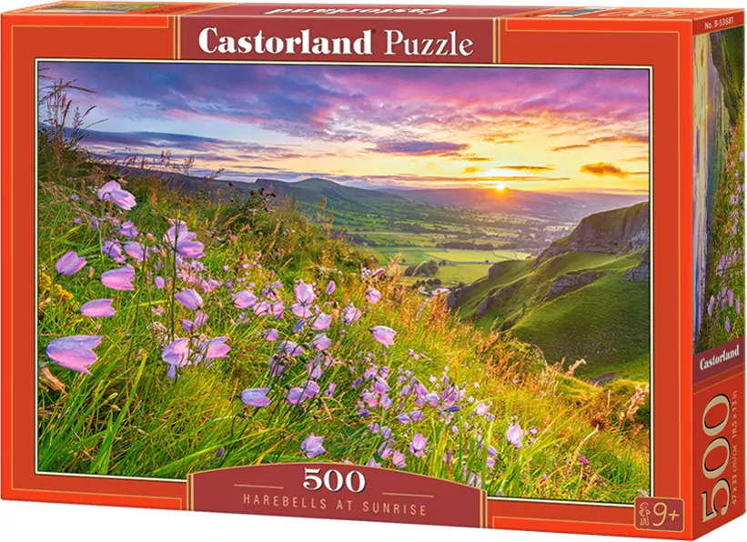 Castor. Puzzle 500. Harebells at Sunrise - tantis.pl