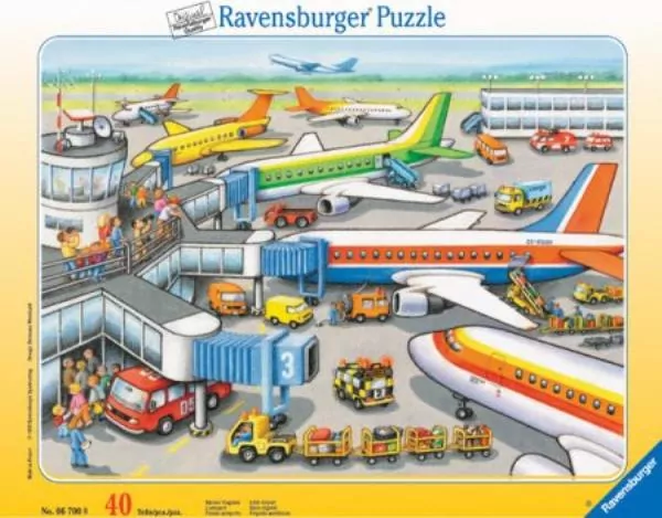Puzzle 30-48el Na Lotnisku 067008 RAVENSBURGER - tantis.pl