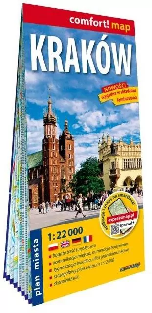 Comfort! map Kraków 1:22 000 - tantis.pl
