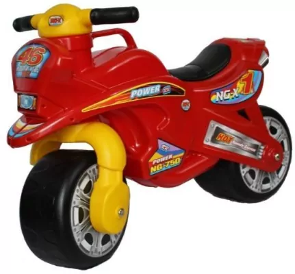 Jeździk biegowy Motorek czerwony