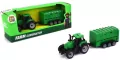 Traktor rolniczy z przyczepą zielony. Zabawka. Pro Kids - tantis.pl